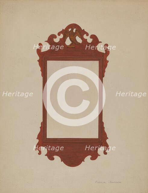 Mirror, c. 1936. Creator: Arthur Johnson.