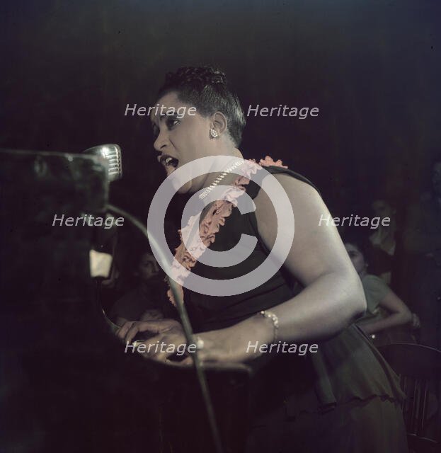 Portrait of Nellie Lutcher, New York, N.Y., 1946. Creator: William Paul Gottlieb.