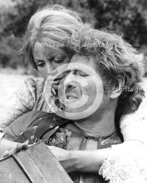 Goldie Hawn and George Segal in The Duchess and the Dirtwater Fox, 1976. Artist: Unknown