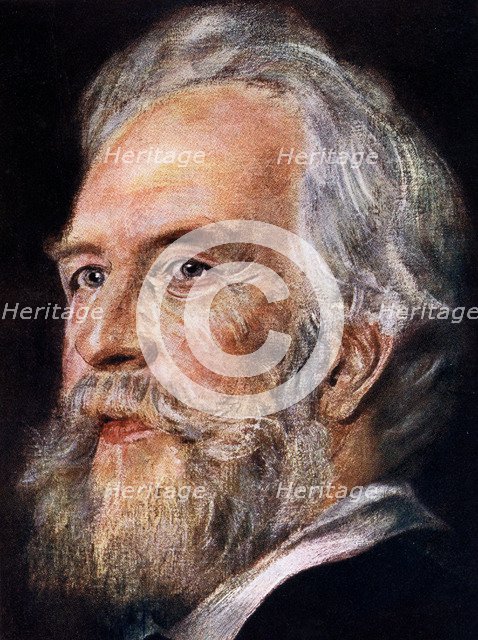 Ernst Haeckel, German zoologist and evolutionist, 1899. Artist: Unknown