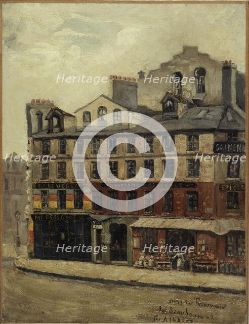 12, rue Transnonain. (62, rue Beaubourg), c1900. Creator: G Albaret.