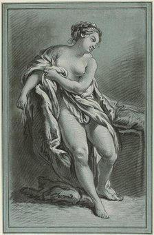 Bather, 1768. Creator: Louis Marin Bonnet.