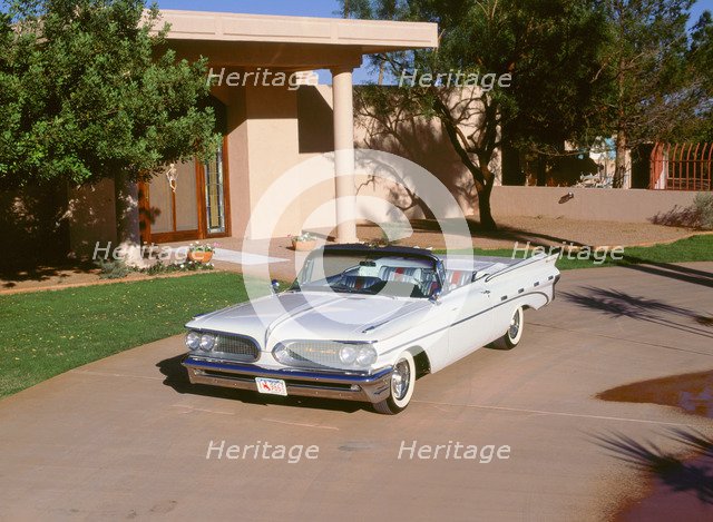 1961 Pontiac Bonneville. Artist: Unknown.