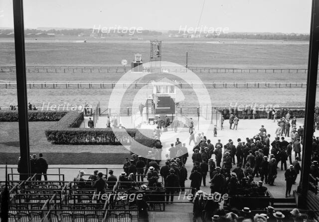 Belmont Park, 1913. Creator: Bain News Service.
