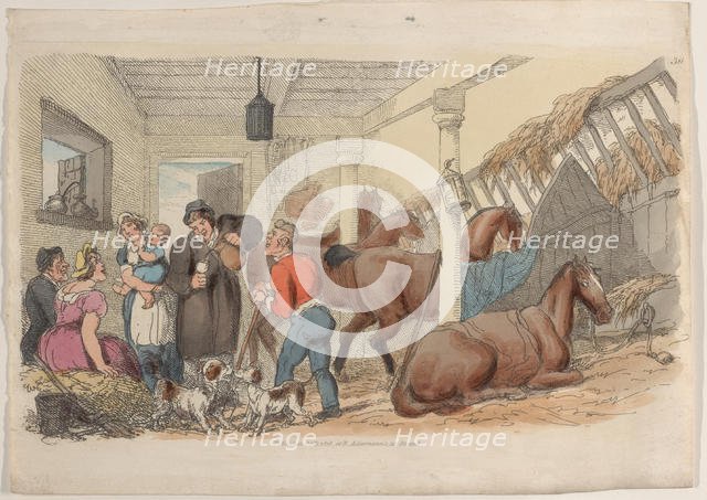 Plate 36, from "World in Miniature", 1816., 1816. Creator: Thomas Rowlandson.