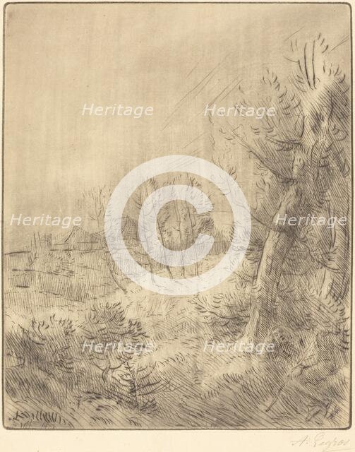 Old Village (Ville vieille). Creator: Alphonse Legros.