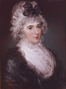 Portrait of Mrs Janet Grizel, 1794. Artist: Russell, John (1745-1806)