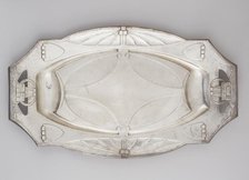 "Juventa" Meat Platter, about 1902-1908. Creators: Hans Peter, Juventa Metalware.