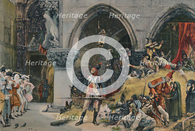 'The French Before The Ducal Palace, Venice', 1797, (1896). Artist: Unknown.