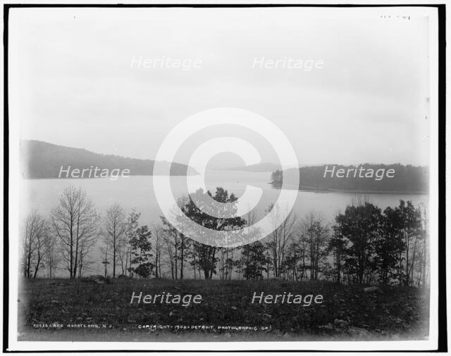 Lake Hopatcong, N.J., c1900. Creator: Unknown.