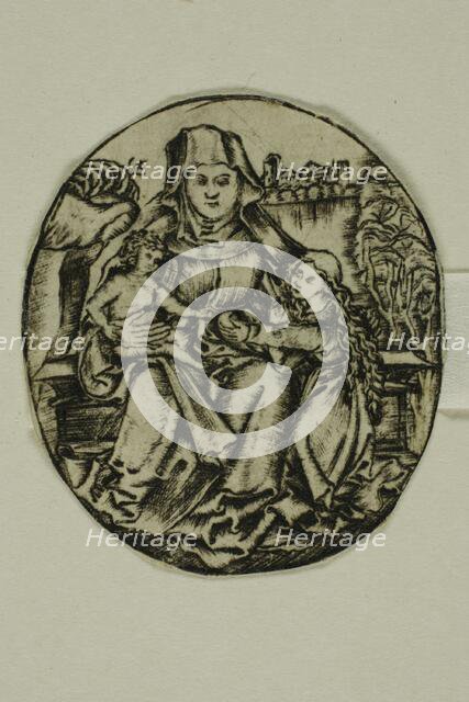 Saint Anne, the Virgin, and Child, n.d. Creator: Unknown.