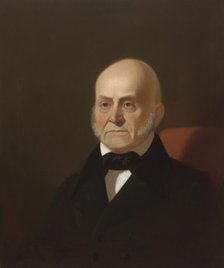 John Quincy Adams, c. 1850, from an 1844 original. Creator: George Caleb Bingham.