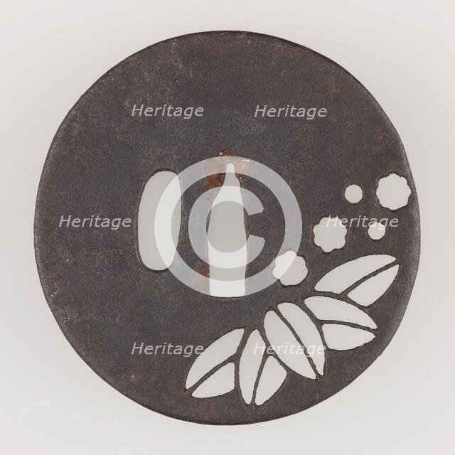 Sword Guard (Tsuba), Japanese, 16th century. Creator: Unknown.