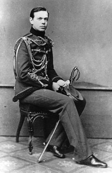 Grand Duke Alexander Alexandrovich of Russia, c1860-c1862. Artist: Unknown