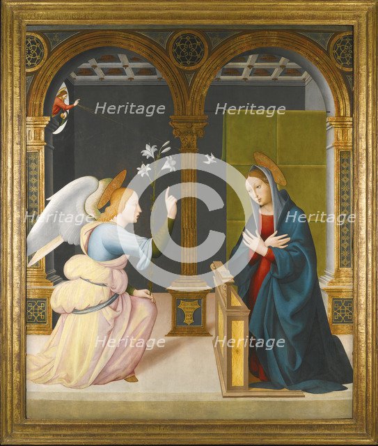 The Annunciation.