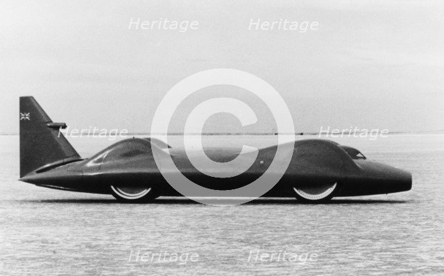 The Bluebird CN7 at Lake Eyre, Australia, 1963. Artist: Unknown