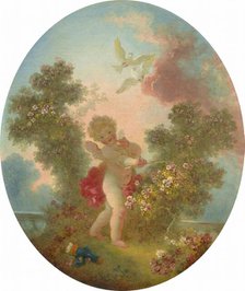 Love the Sentinel, c. 1773/1776. Creator: Jean-Honore Fragonard.