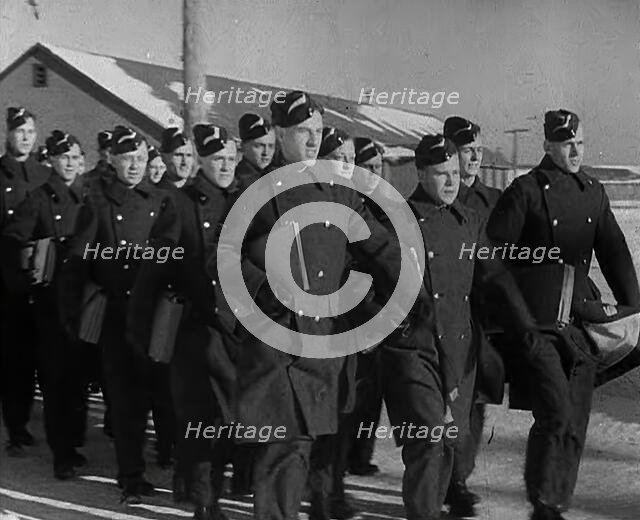 British Pilots Training Under the Air Training Plan in Canada, 1941. Creator: British Pathe Ltd.