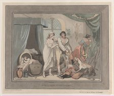Four O'Clock in the Country, October 20, 1790., October 20, 1790. Creator: Thomas Rowlandson.