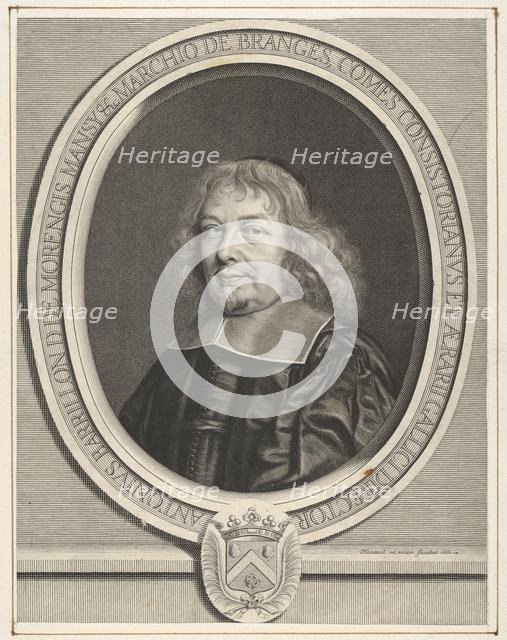 Antoine Barillon, 1661. Creator: Robert Nanteuil.