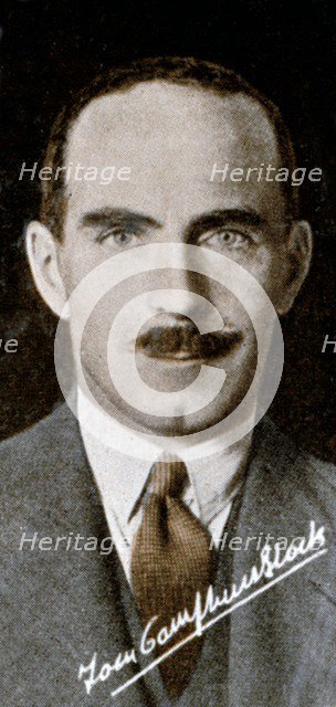 Captain (Tom) Campbell Black (1899-1936), 1935. Artist: Unknown