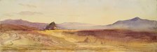 Landscape, Fields and Hills, c1840s. Creator: John Phillip.