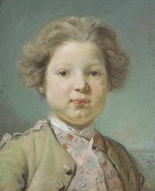 Portrait of a Boy, 1747. Creator: Jean-Baptiste Perronneau.