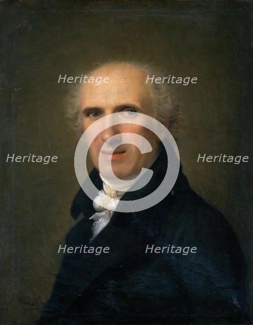 Portrait of the sculptor Antonio Canova (1757-1822), 1806. Creator: Landi, Gaspare (1756-1830).