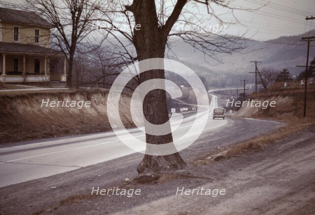 Road out of Romney, West Va., 1942 or 1943. Creator: John Vachon.
