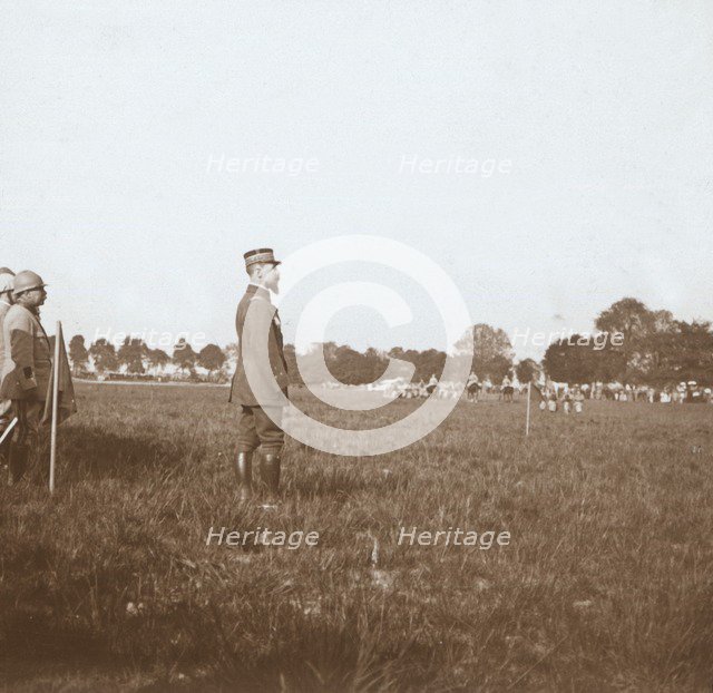 General Henri Gouraud, Chalons, Marne, northern France, c1914-c1918.  Artist: Unknown.