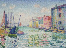 Canale Ponte Lungo, 1903-1905. Creator: Cross, Henri Edmond (1856-1910).