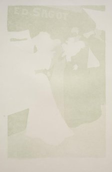 Sagot's Gallery, 1898. Creator: Georges Alfred Bottini (French, 1874-1907).