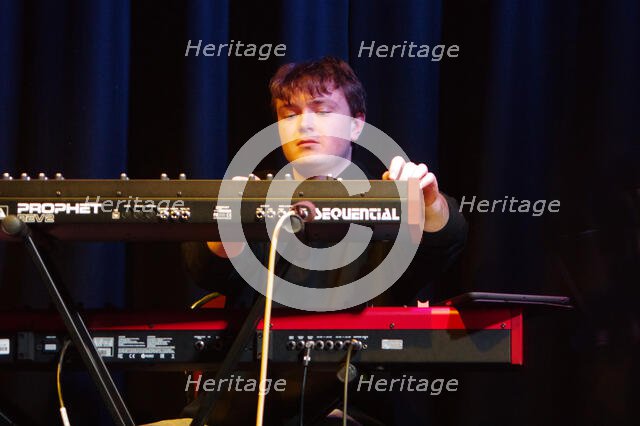 Emma Rawicz Quintet, New Generation Jazz Festival Roadshow, Shoreham by Sea, Feb 2023. Creator: Brian O'Connor.