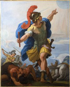 Joshua Commanding the Sun to Stand Still . Creator: Maratta, Carlo (1625-1713).