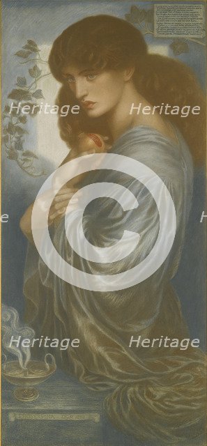Proserpine. Artist: Rossetti, Dante Gabriel (1828-1882)