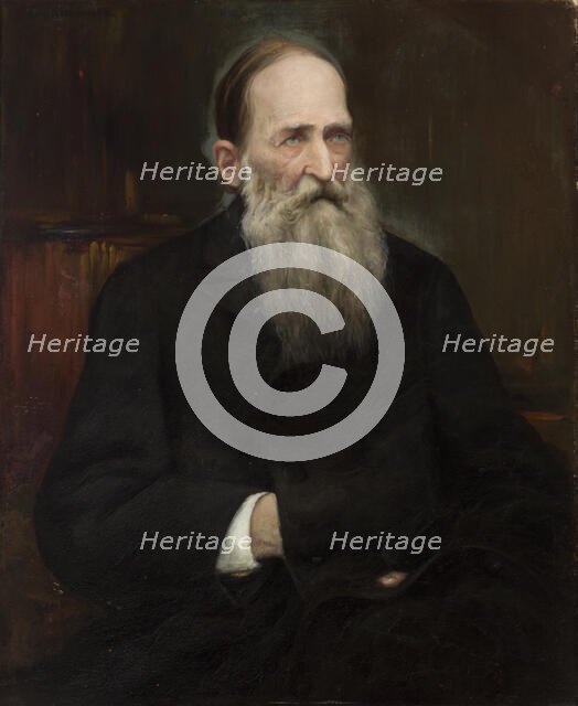 Portrait of Józef Ignacy Kraszewski, c1880.