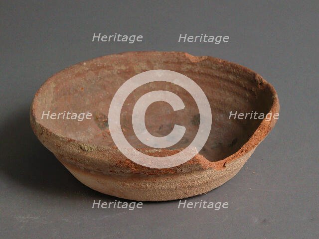 Bowl, Coptic, 4th-7th century. Creator: Unknown.