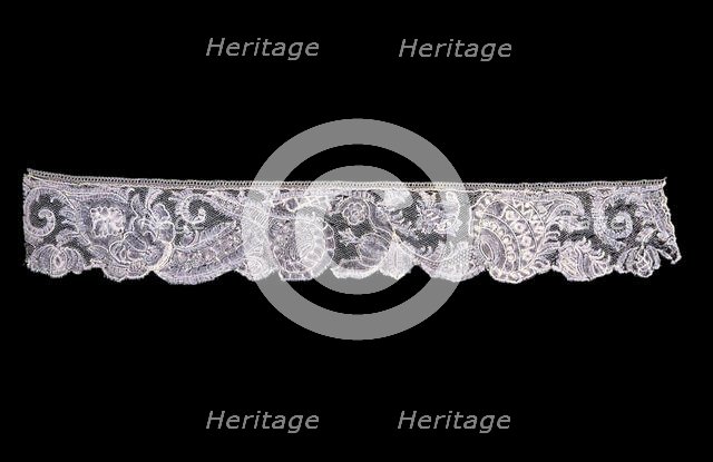 Border (Fragment), Flanders, 1720/30. Creator: Unknown.