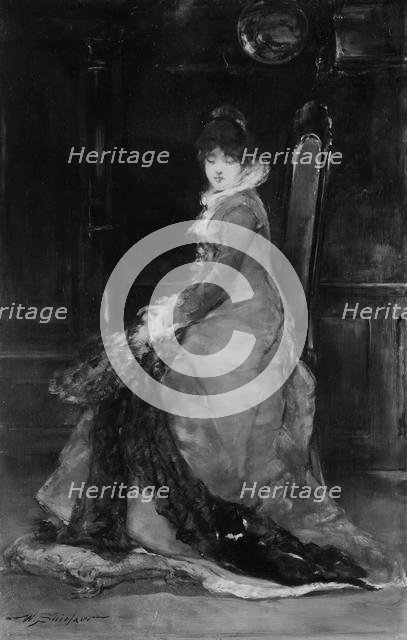 In Mischief, 1870 (?). Creator: Walter Shirlaw.