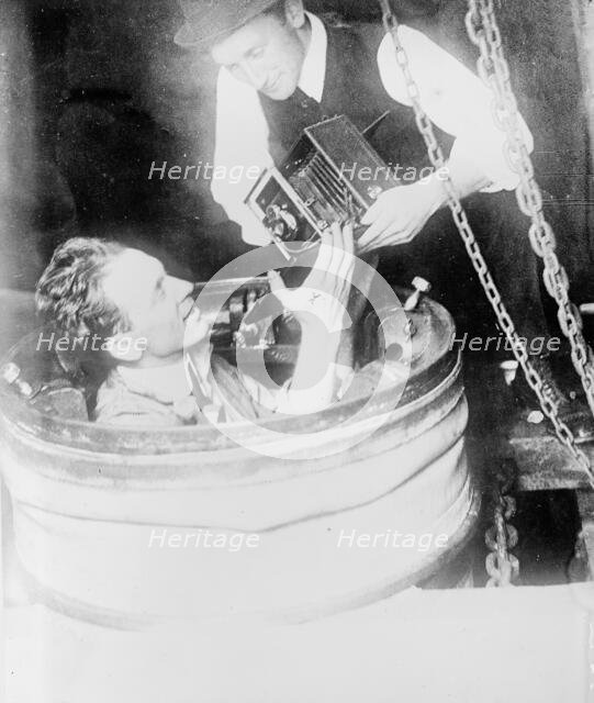 J.E. Williamson going down, between c1910 and c1915. Creator: Bain News Service.