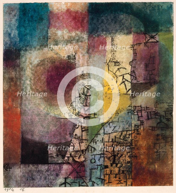 Untitled, 1914. Creator: Klee, Paul (1879-1940).
