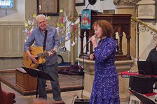 Zoe Francis and Friends, Chris Coull Promotion, St Andrew’s Church, Hove, East Sussex, 25 July 2025. Creator: Brian O'Connor.