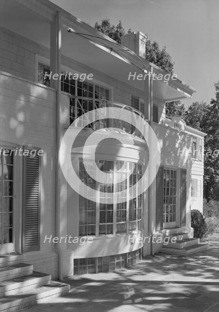 Ralph J. Cordiner, residence on White Oak Rd., Fairfield, Connecticut, 1939. Creator: Gottscho-Schleisner, Inc.