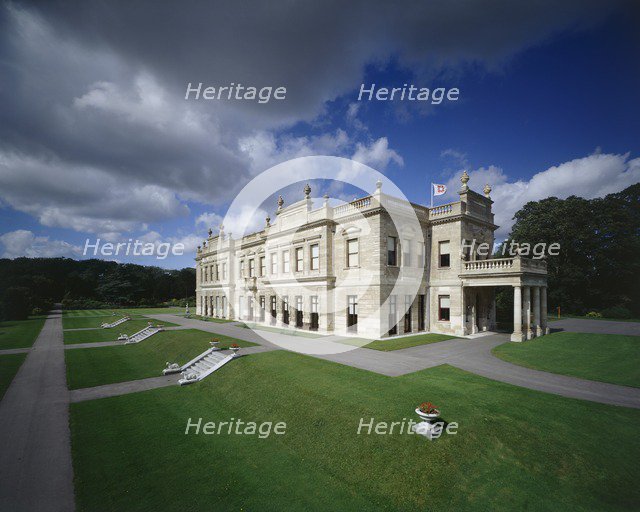 Brodsworth Hall and Gardens, South Yorkshire, late 20th or early 21st century. Artist: John Critchley.