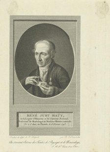 Portrait of René-Just Haüy (1743-1822), 1804. Creator: Delvaux, Remi-Henri-Joseph (1748/50-1823).