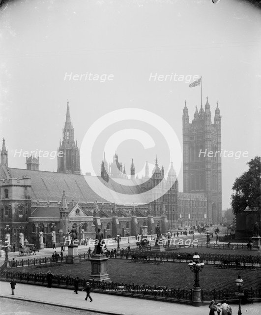 Palace of Westminster, London, c1900. Artist: Unknown