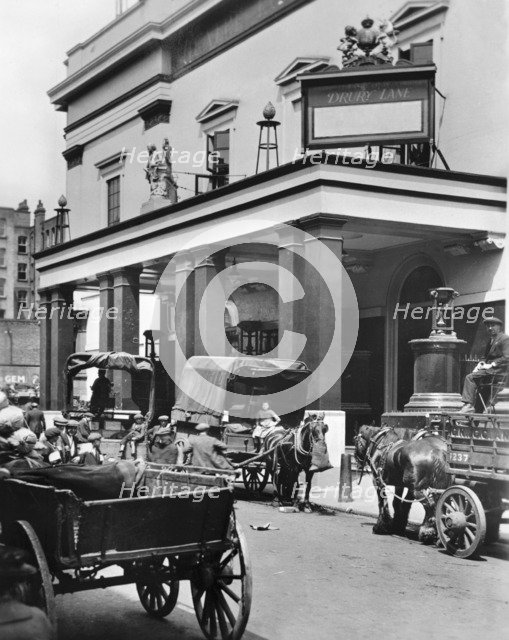 The Theatre Royal, Drury Lane, London, (c1930s?). Artist: Unknown