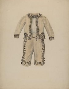 Boy's Suit, 1935/1942. Creator: Marjorie McIntyre.