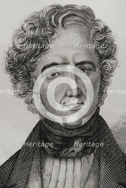 Juan Alvarez de Mendizábal (1790-1853), Spanish politician and financier..., 1845.  Creator: Jose Gomez.