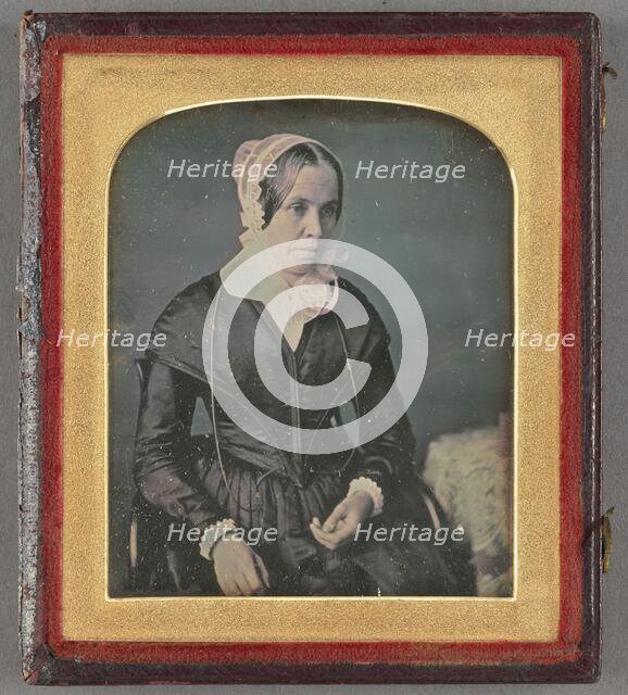 Portrait of a Woman, about 1845. Creator: Unknown.